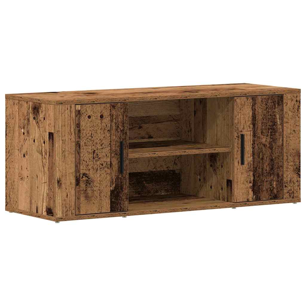 TV-skab Gammelt træ 100 x 35 x 40 cm Konstrueret træ