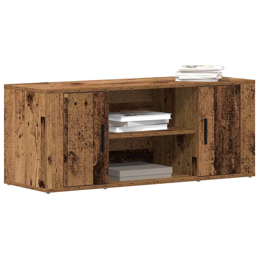 TV-skab Gammelt træ 100 x 35 x 40 cm Konstrueret træ