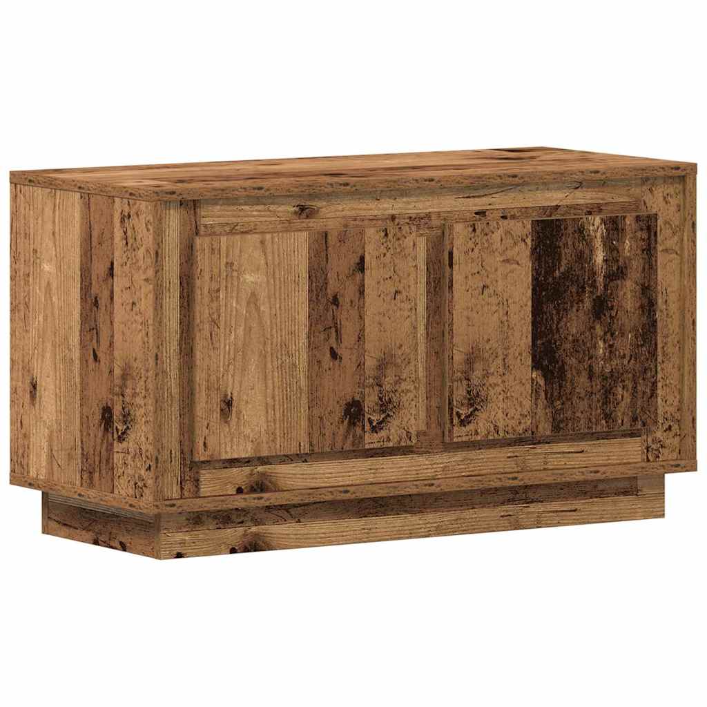 TV-skab Gammelt træ 80 x 35 x 45 cm Konstrueret træ