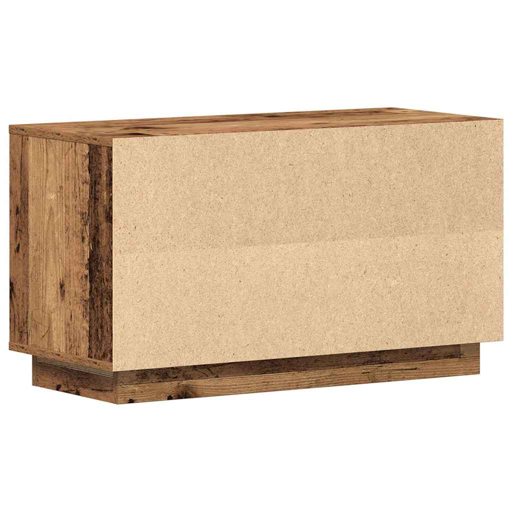 TV-skab Gammelt træ 80 x 35 x 45 cm Konstrueret træ
