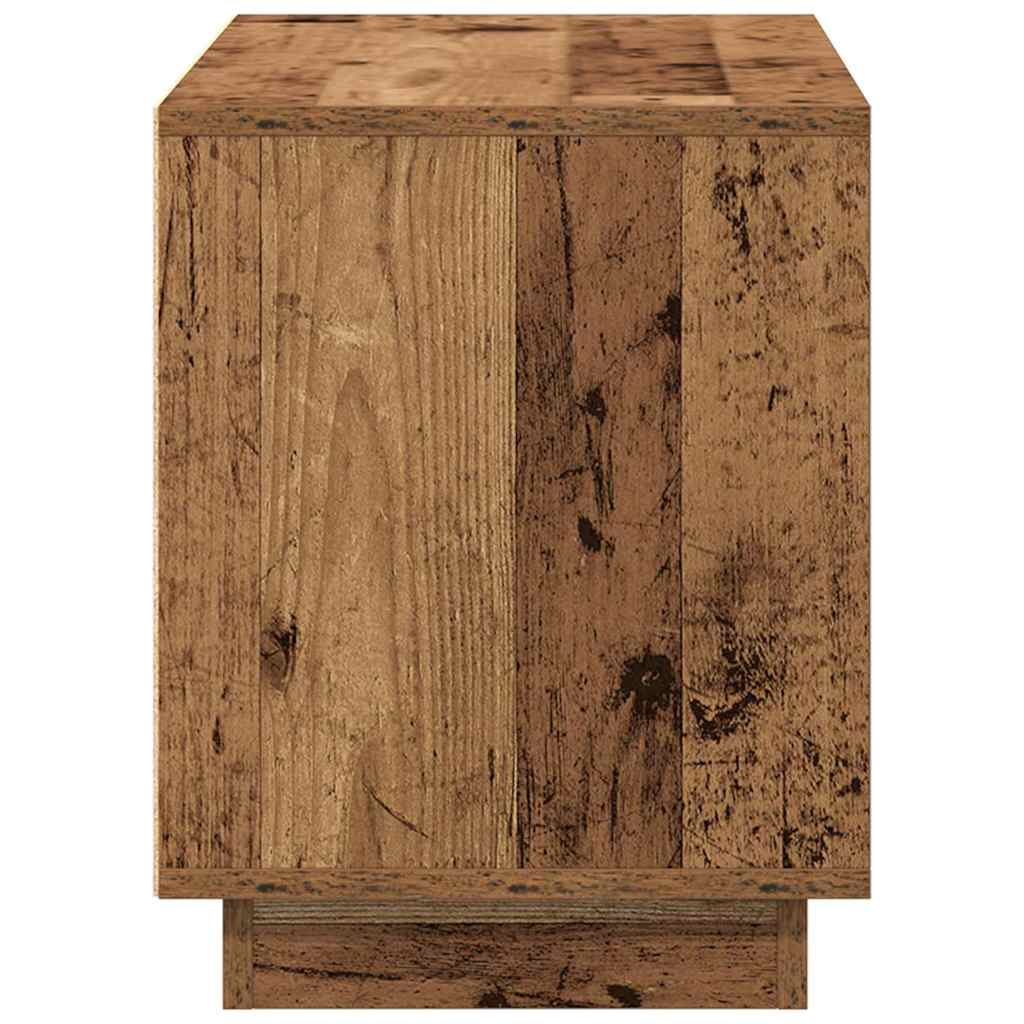 TV-skab Gammelt træ 80 x 35 x 45 cm Konstrueret træ