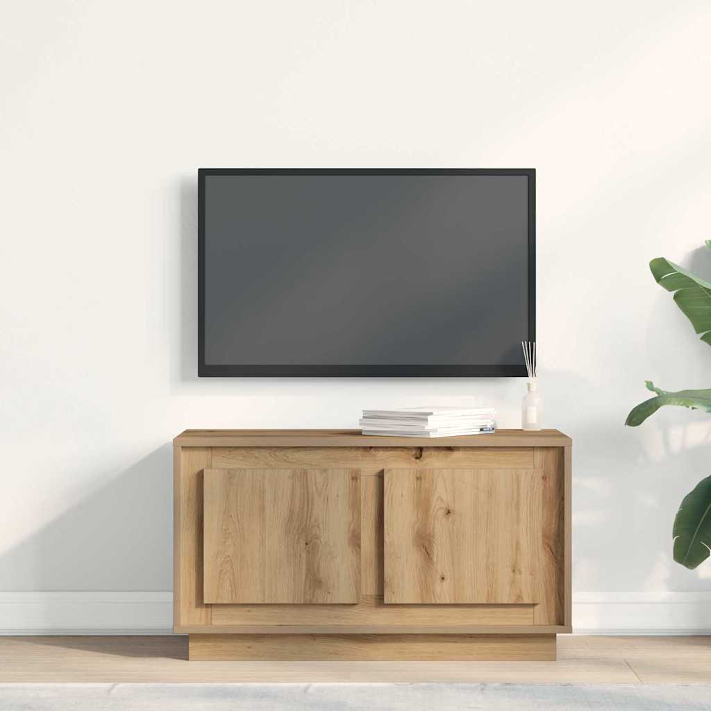 TV-skab artisan eg 80 x 35 x 45 cm Konstrueret træ