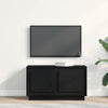 TV-skab Sort eg 80 x 35 x 45 cm Konstrueret træ