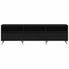 TV-skab Sort eg 150 x 30 x 44.5 cm Konstrueret træ
