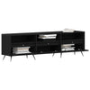 TV-skab Sort eg 150 x 30 x 44.5 cm Konstrueret træ