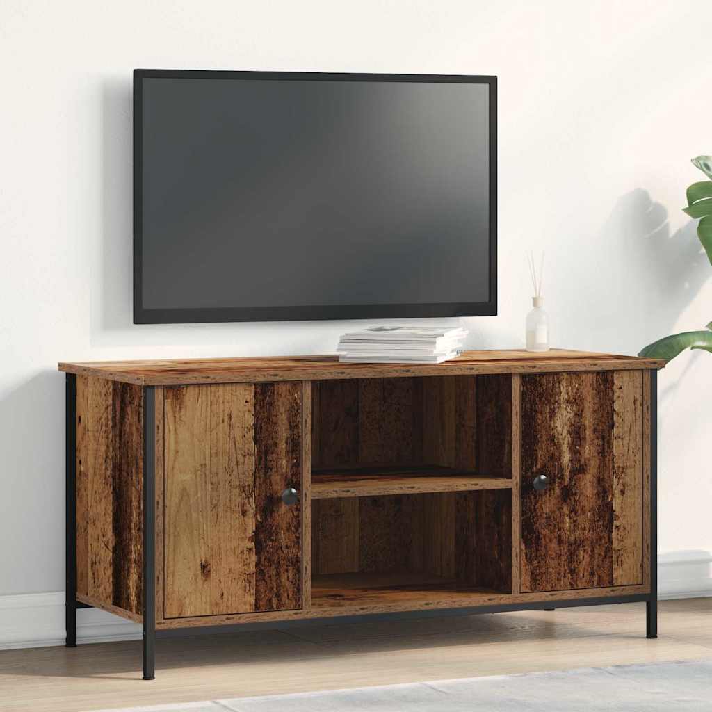 TV-skab Gammelt træ 100 x 40 x 50 cm Konstrueret træ