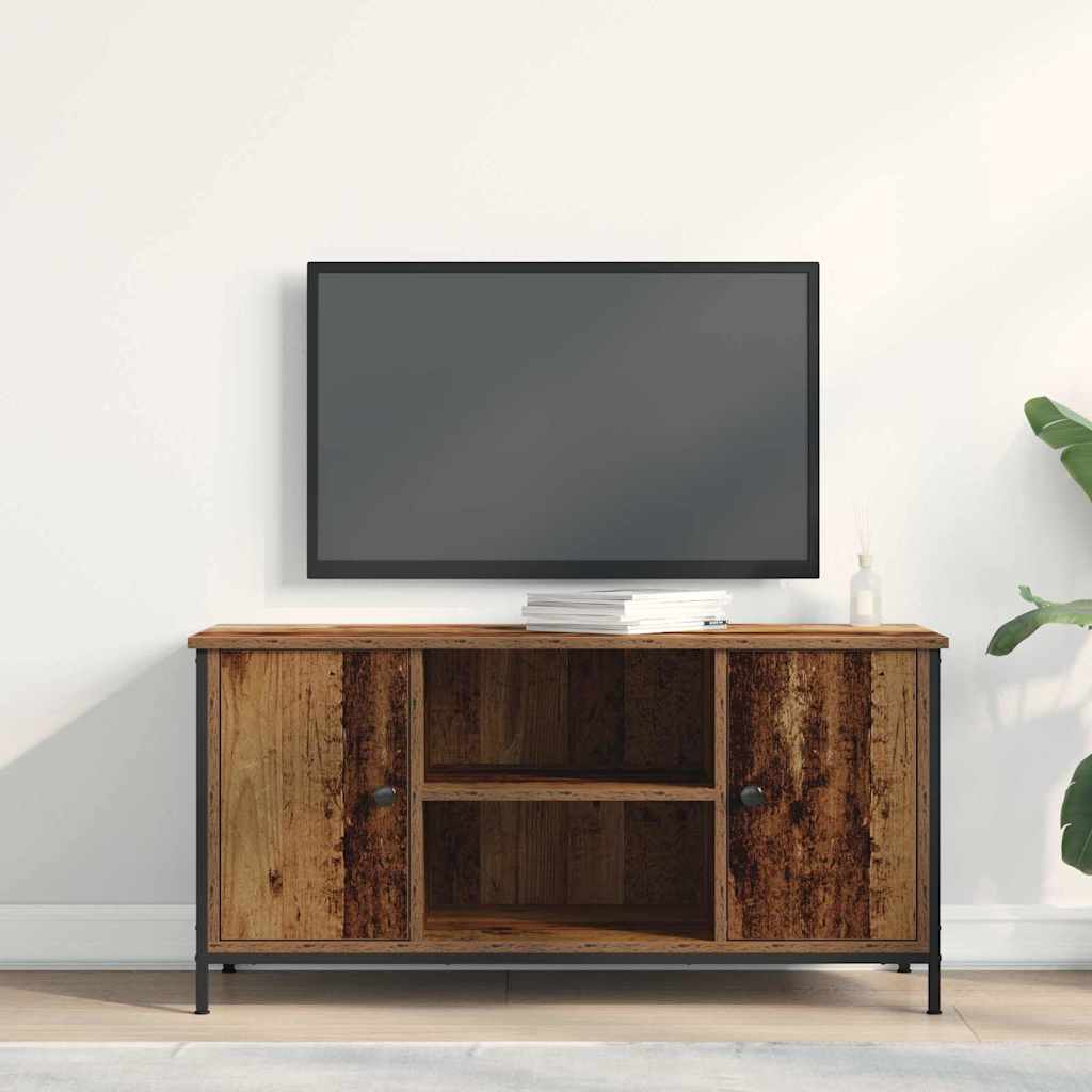 TV-skab Gammelt træ 100 x 40 x 50 cm Konstrueret træ