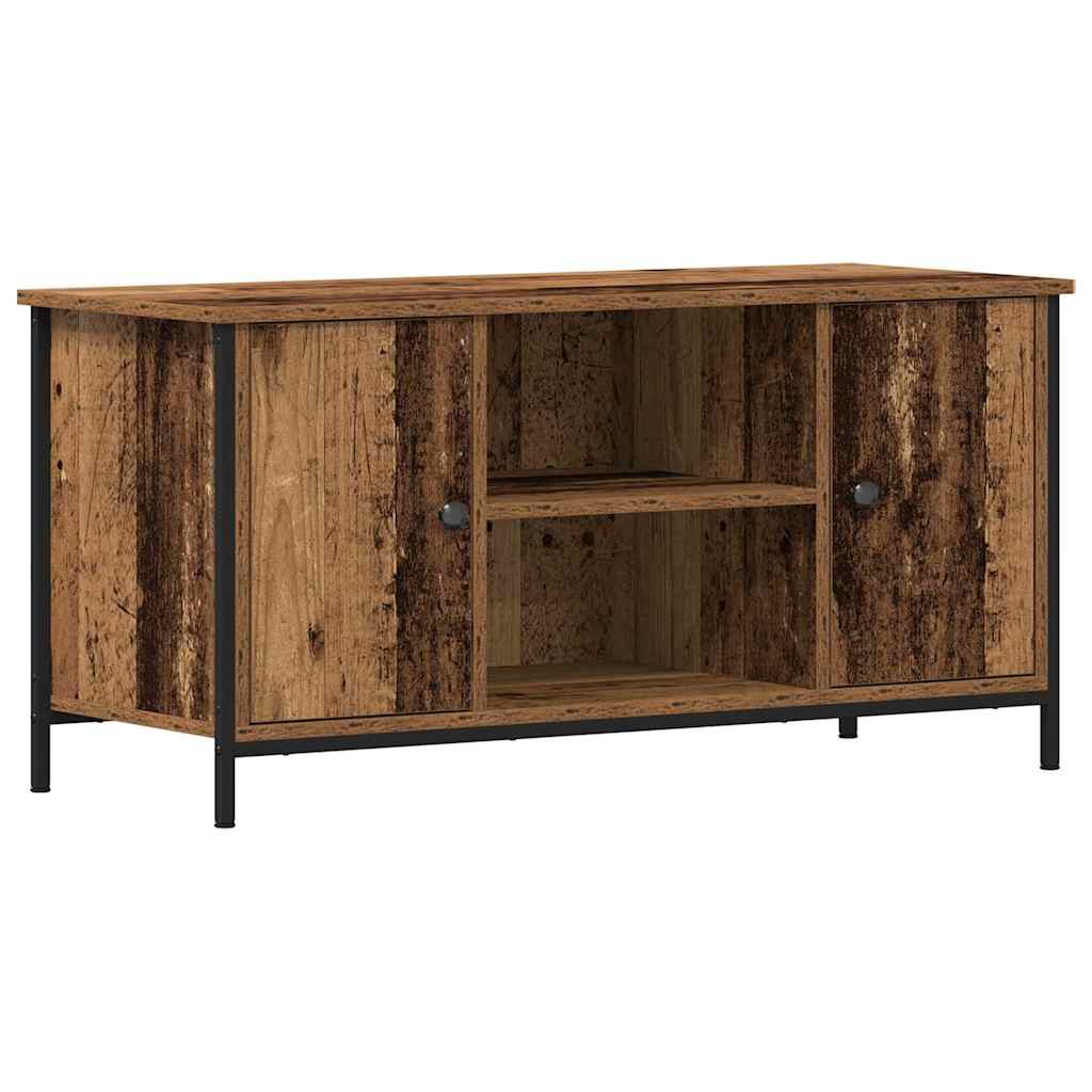 TV-skab Gammelt træ 100 x 40 x 50 cm Konstrueret træ