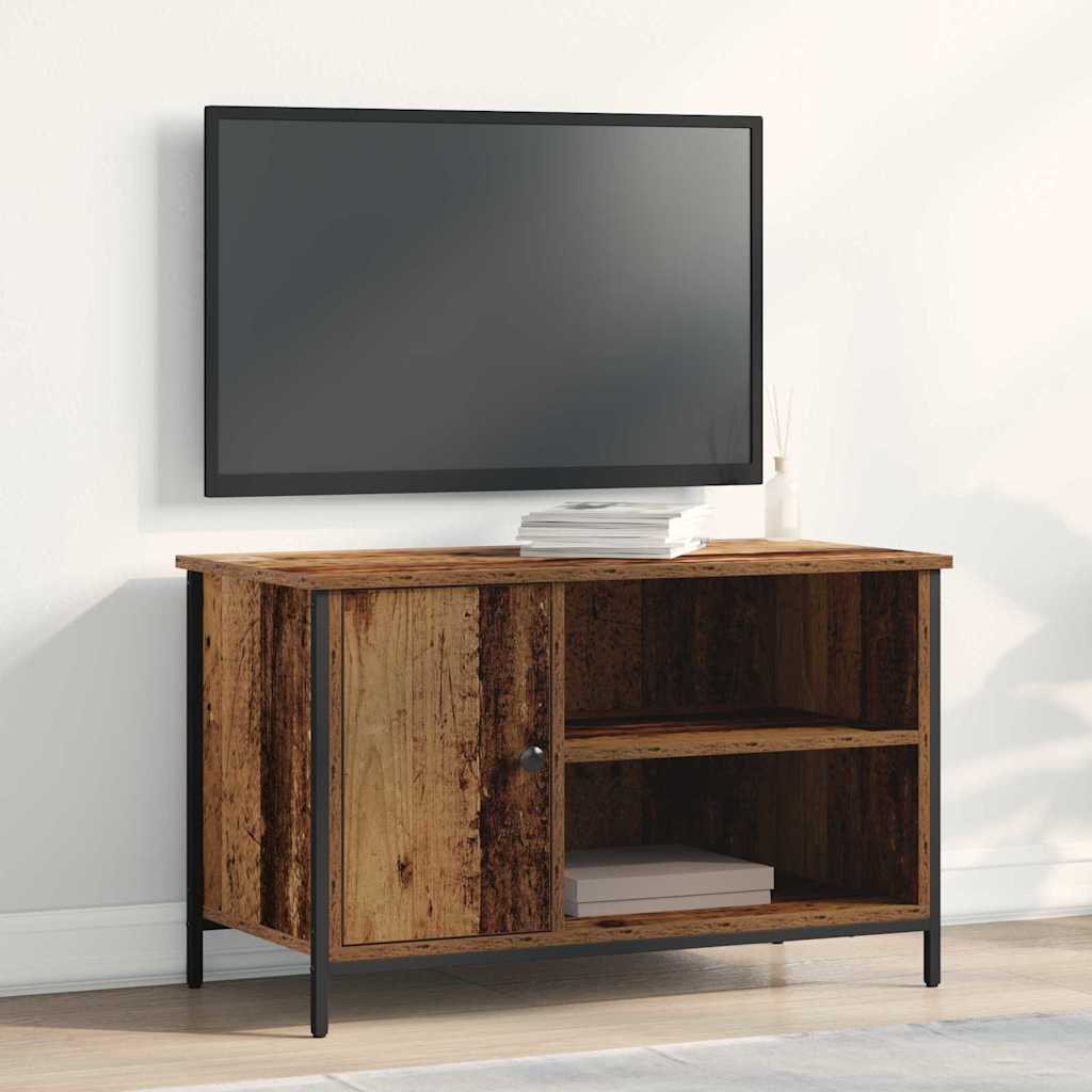 TV-skab Gammelt træ 80 x 40 x 50 cm Konstrueret træ