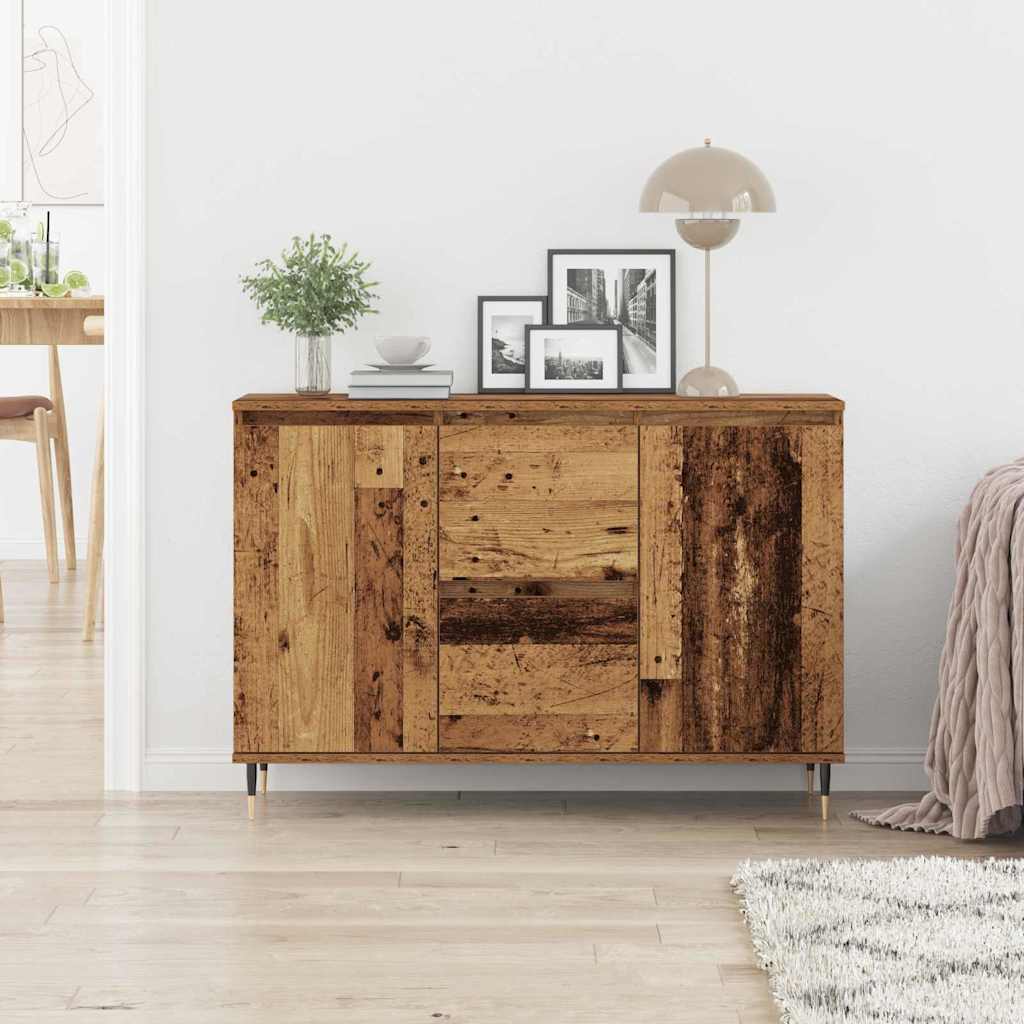 Sideboard Gammelt træ 101,5 x 35 x 70 cm Konstrueret træ