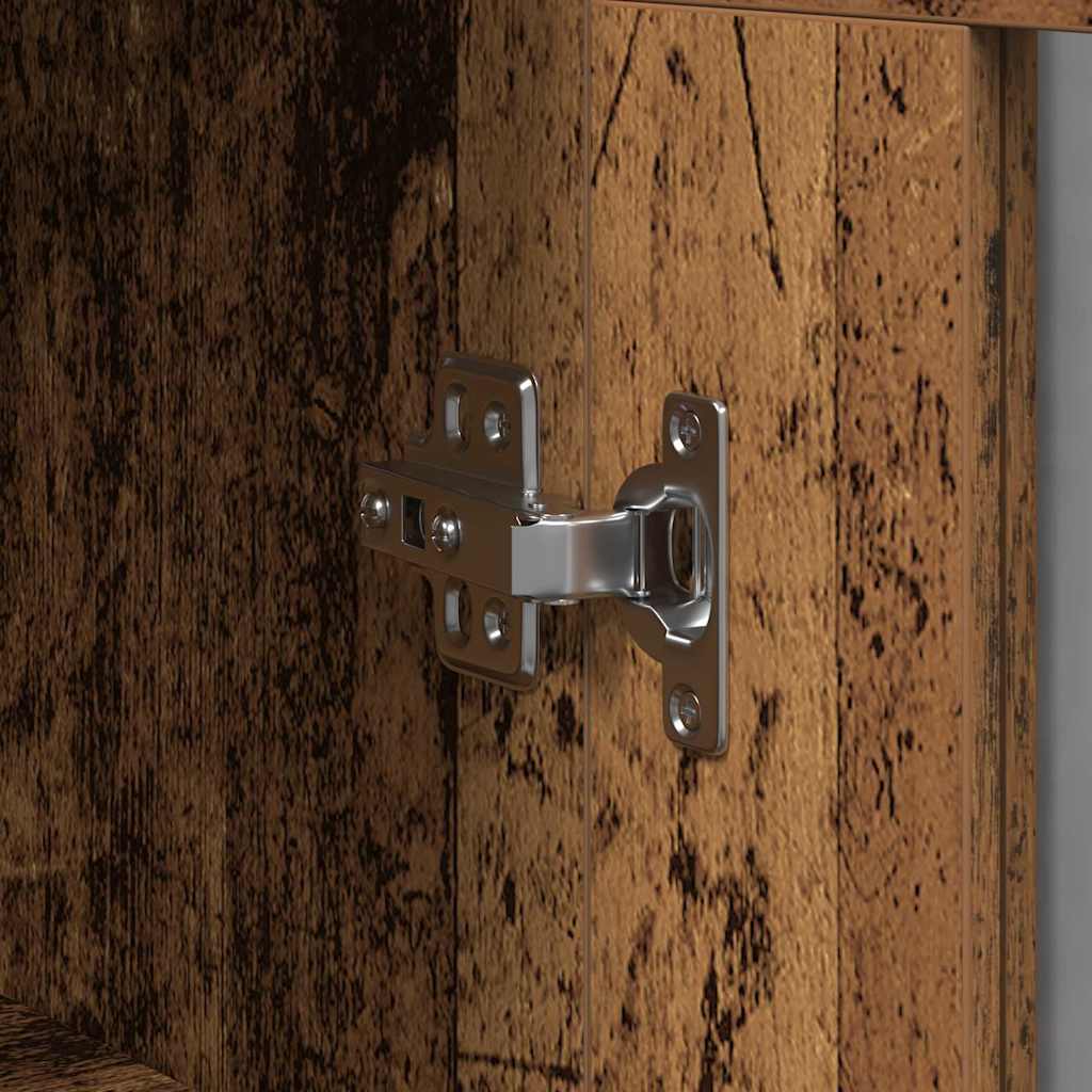 Vægskab Gammelt træ 69,5 x 34 x 90 cm Konstrueret træ