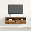TV vægskab Gammelt træ 100 x 30 x 30 cm Konstrueret træ