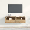 TV vægskab artisan eg 100 x 30 x 30 cm Konstrueret træ