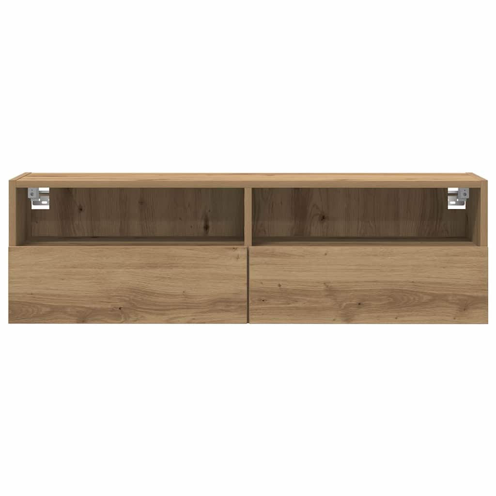 TV vægskab artisan eg 100 x 30 x 30 cm Konstrueret træ
