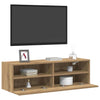 TV vægskab artisan eg 100 x 30 x 30 cm Konstrueret træ