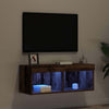 TV-skab Vægmonteret Gammelt træ 80 x 30 x 30 cm Konstrueret træ