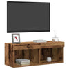 TV-skab 2 pcs Gammelt træ 80 x 30 x 30 cm Konstrueret træ