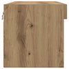 TV-skab 2 pcs Artisan Egetræ 80 x 30 x 30 cm Konstrueret træ