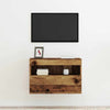 TV vægskab Gammelt træ 60 x 30 x 40 cm Konstrueret træ