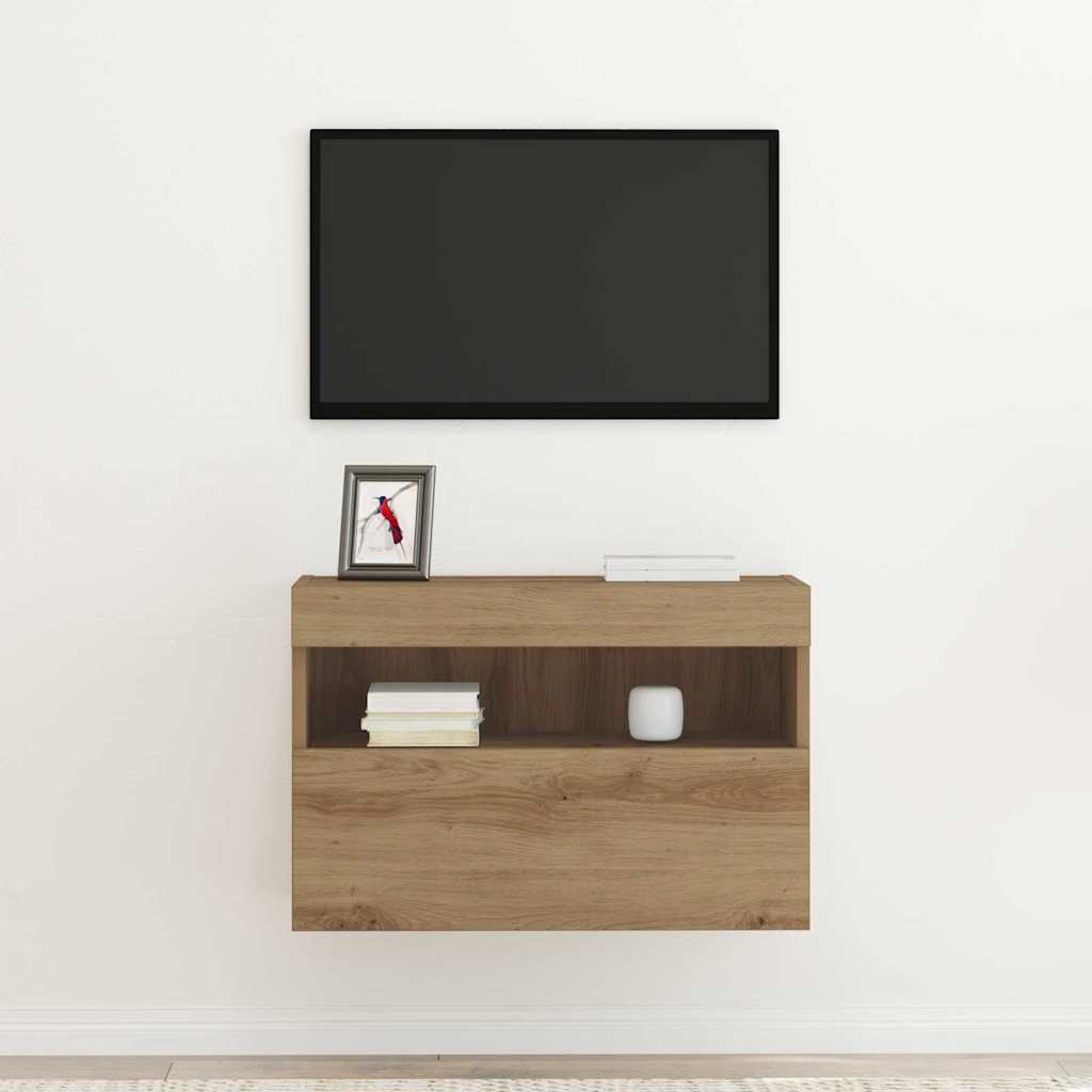 TV vægskab artisan eg 60 x 30 x 40 cm Konstrueret træ