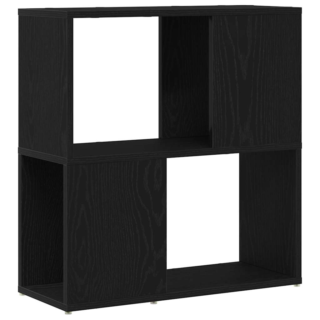 Underholdningscenter Sort 60 x 24 x 63 cm Konstrueret træ