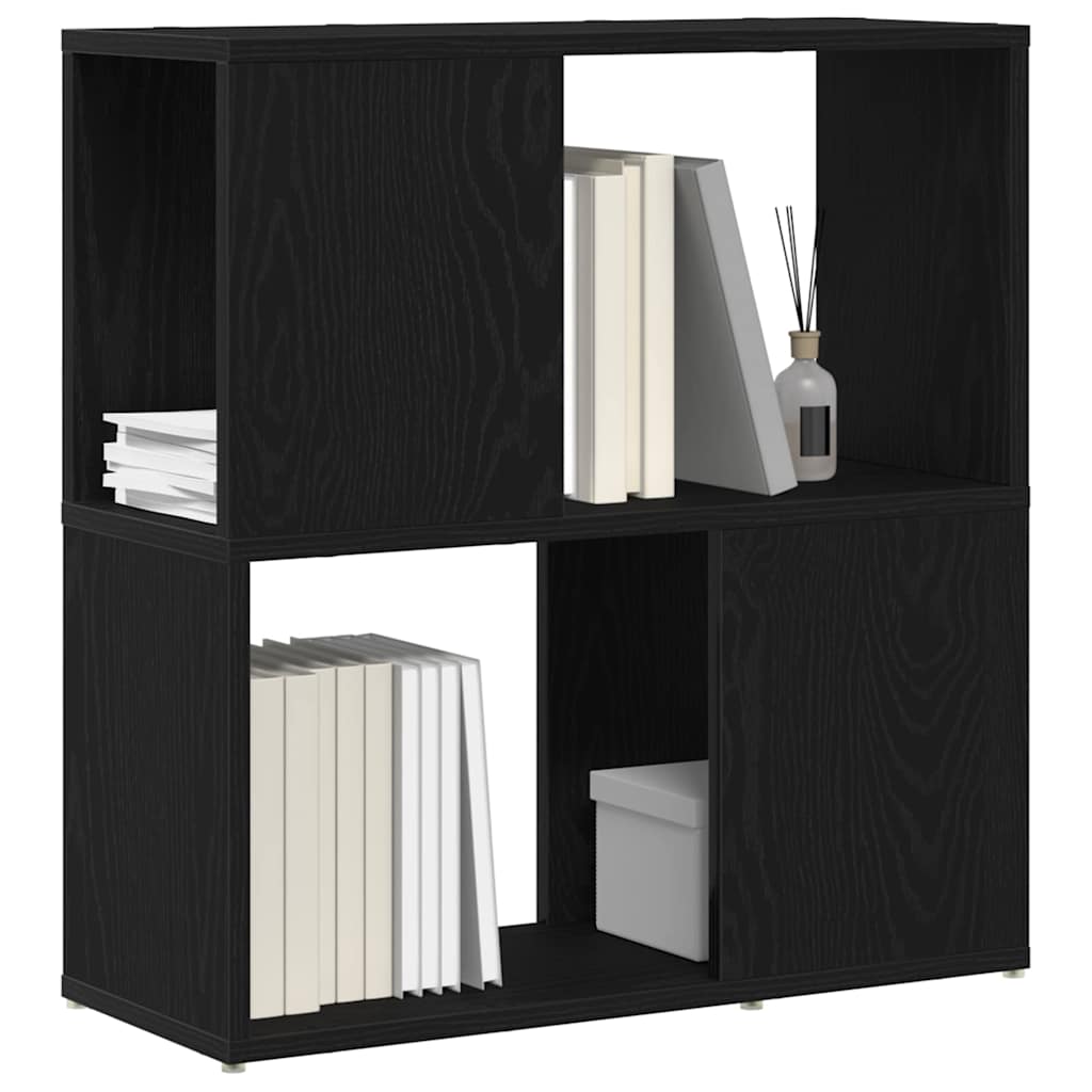 Underholdningscenter Sort 60 x 24 x 63 cm Konstrueret træ
