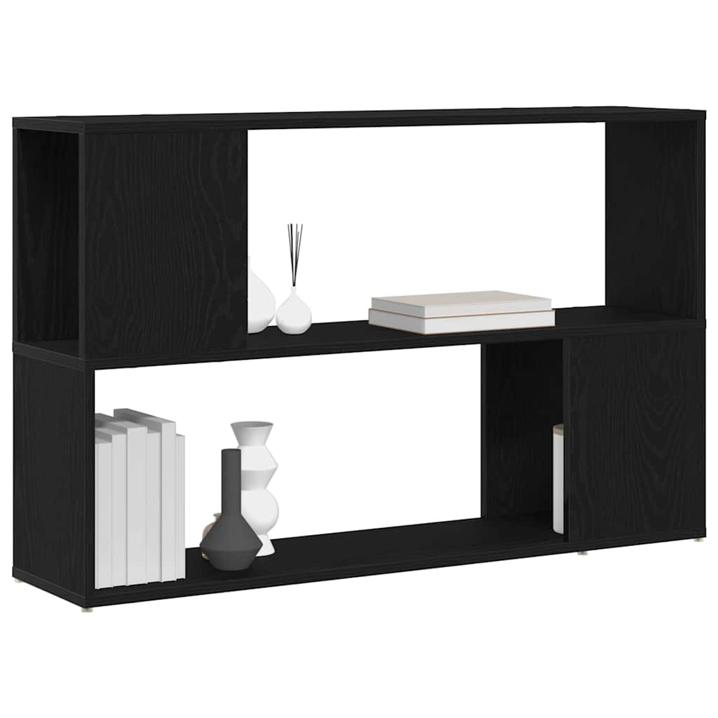 Underholdningscenter Sort 100 x 24 x 63 cm Konstrueret træ