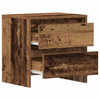 Natskab 2 pcs Gammelt træ 45 x 34 x 44.5 cm Konstrueret træ