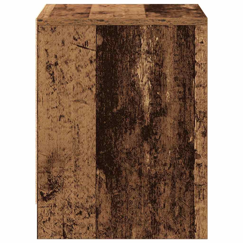 Natskab 2 pcs Gammelt træ 45 x 34 x 44.5 cm Konstrueret træ