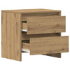 Natskab 2 pcs artisan eg 45 x 34 x 44.5 cm Konstrueret træ