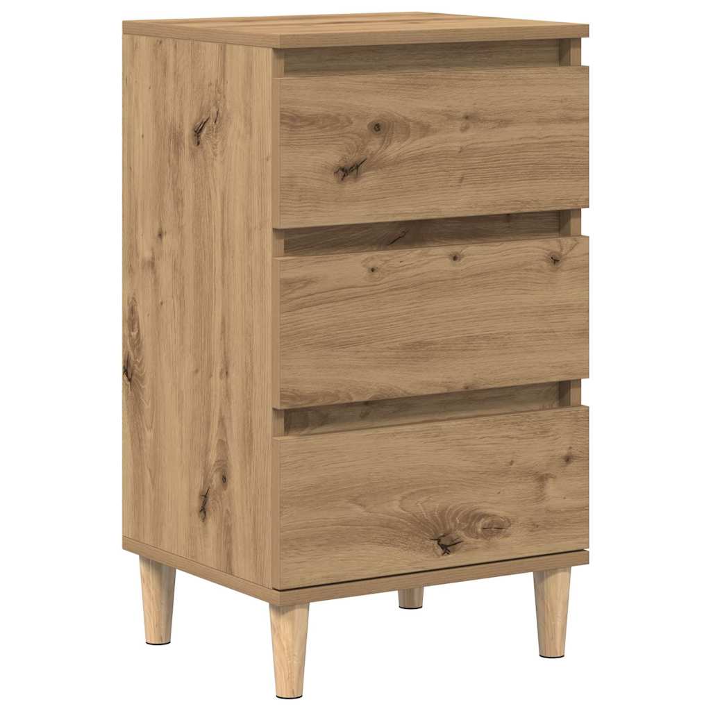 Natskab med skuffe artisan eg 40 x 35 x 70 cm Konstrueret træ