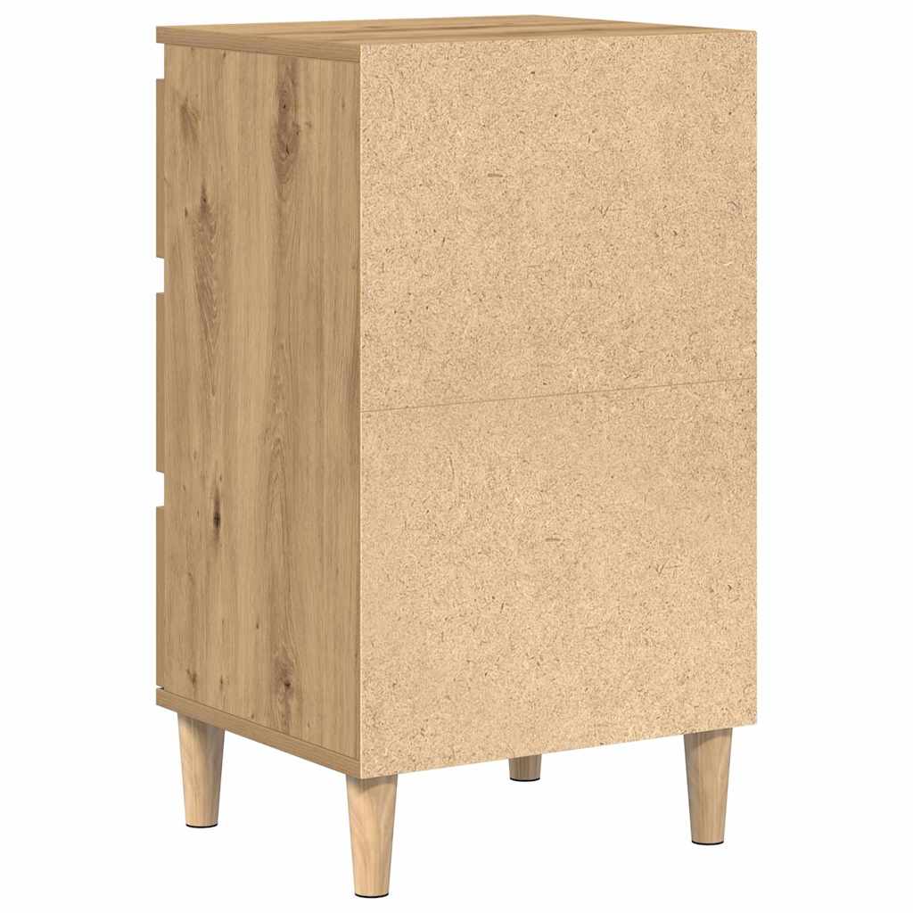 Natskab med skuffe artisan eg 40 x 35 x 70 cm Konstrueret træ