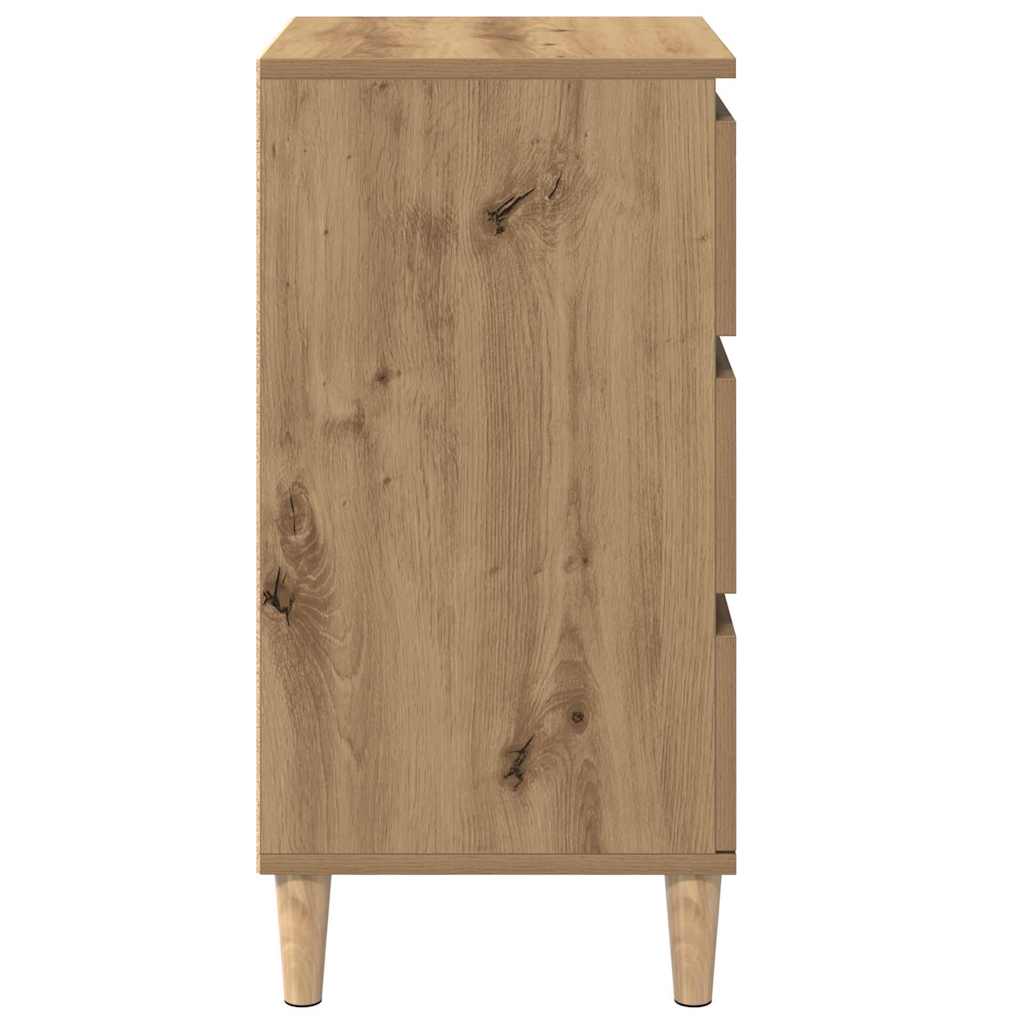 Natskab med skuffe artisan eg 40 x 35 x 70 cm Konstrueret træ