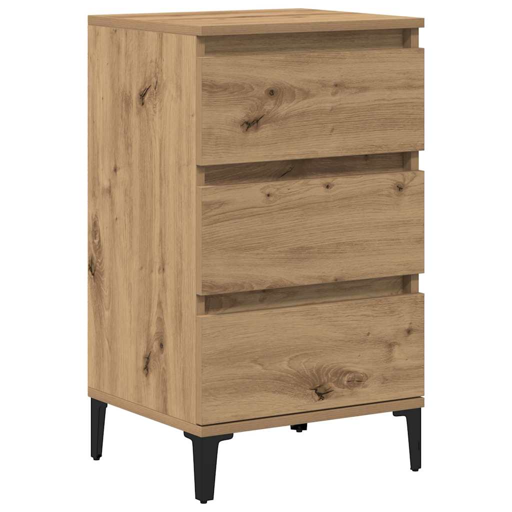 Natskab med skuffe artisan eg 40 x 35 x 70 cm Konstrueret træ