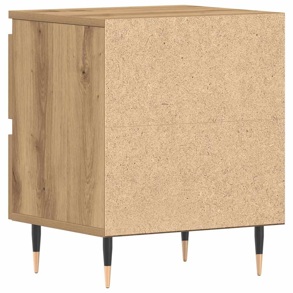 Natskab 2 pcs artisan eg 40 x 35 x 50 cm Konstrueret træ