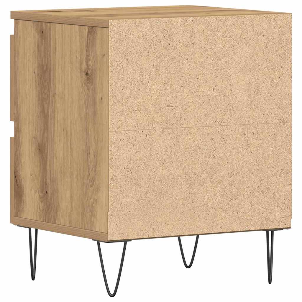 Natskab 2 pcs artisan eg 40 x 35 x 50 cm Konstrueret træ