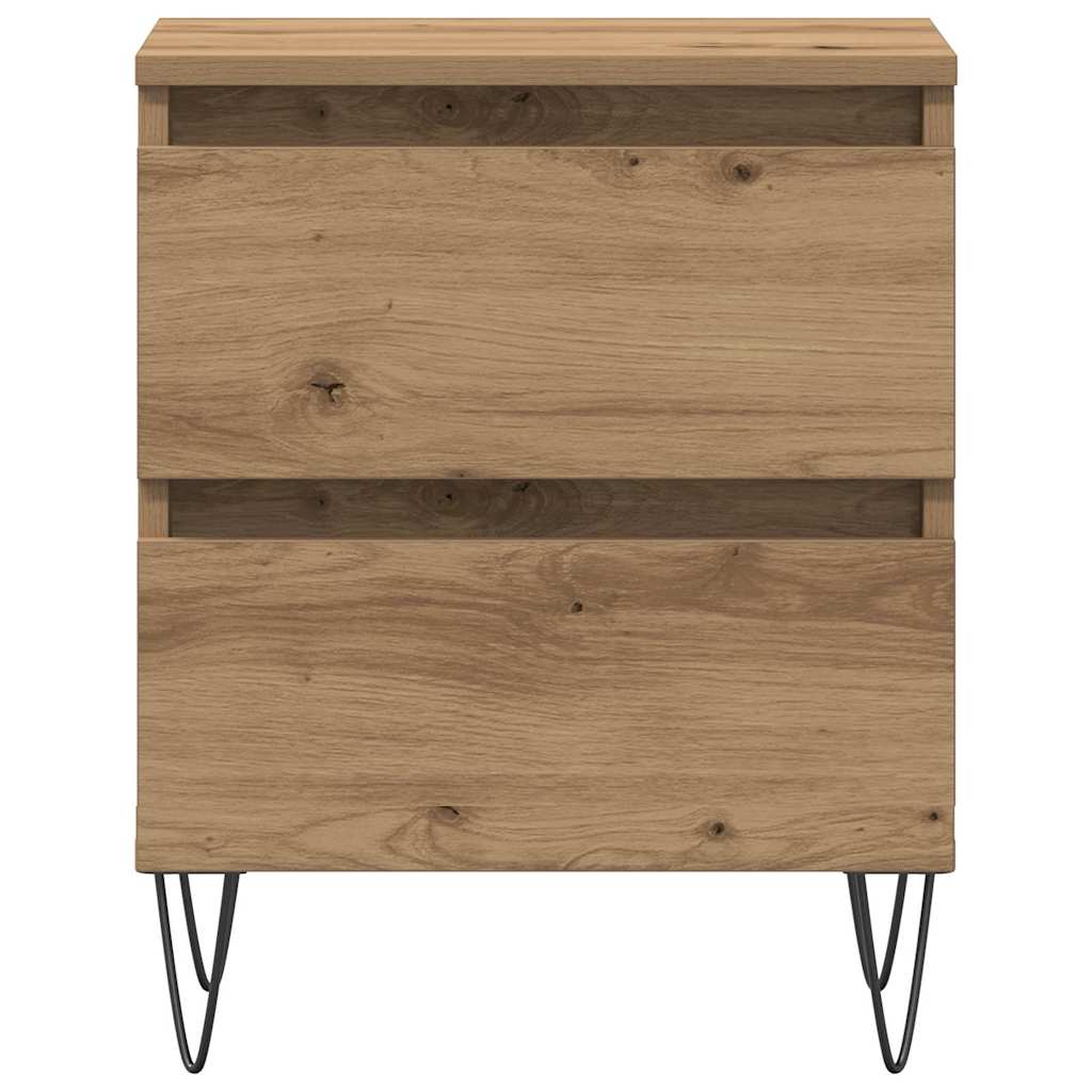 Natskab 2 pcs artisan eg 40 x 35 x 50 cm Konstrueret træ