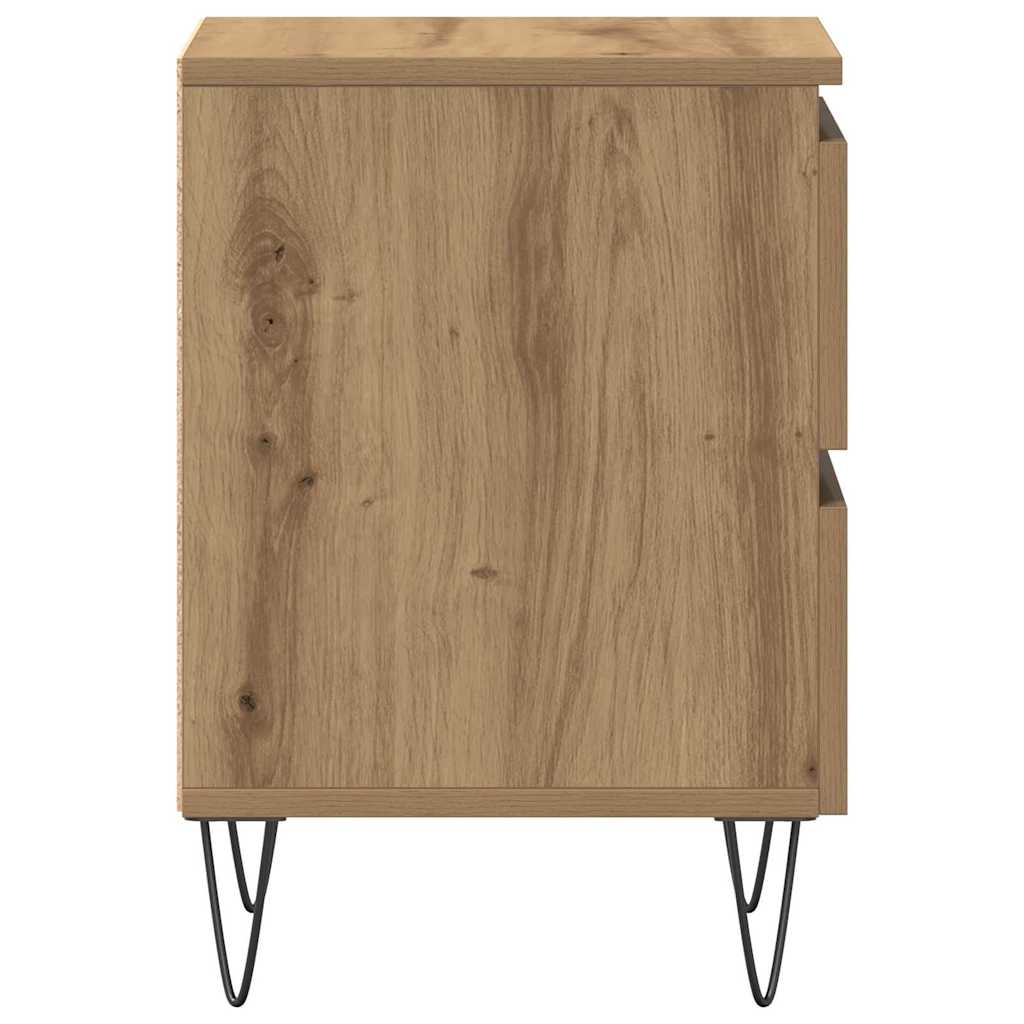 Natskab 2 pcs artisan eg 40 x 35 x 50 cm Konstrueret træ