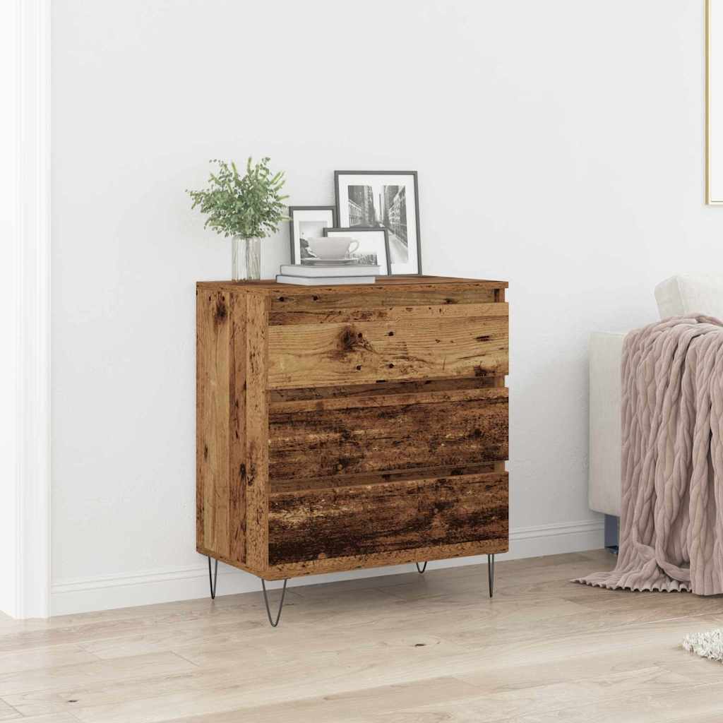 Sideboard Gammelt træ 60 x 35 x 70 cm Konstrueret træ