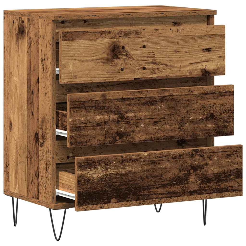 Sideboard Gammelt træ 60 x 35 x 70 cm Konstrueret træ
