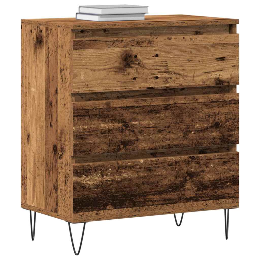 Sideboard Gammelt træ 60 x 35 x 70 cm Konstrueret træ