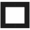 TV-møbelsæt 8 pcs Sort eg 100 x 30 x 30 cm Konstrueret træ