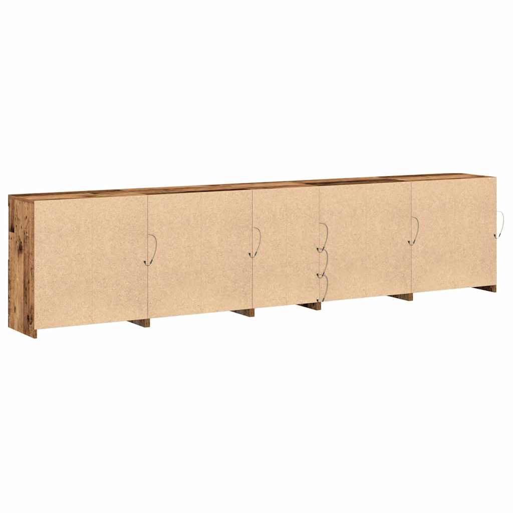 Sideboard Gammelt træ 283 x 37 x 67 cm Konstrueret træ
