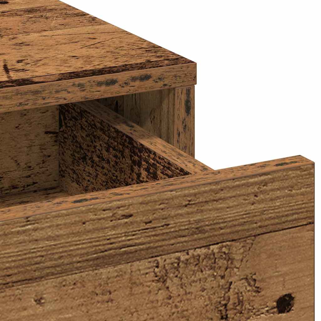 Highboard Gammelt træ 40 x 41 x 135 cm Konstrueret træ