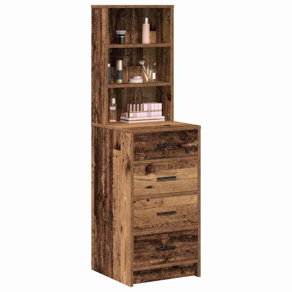 Highboard Gammelt træ 40 x 41 x 135 cm Konstrueret træ