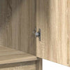 Highboard Sonoma-eg 40 x 40,5 x 135 cm Konstrueret træ
