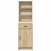 Highboard Sonoma-eg 40 x 40,5 x 135 cm Konstrueret træ