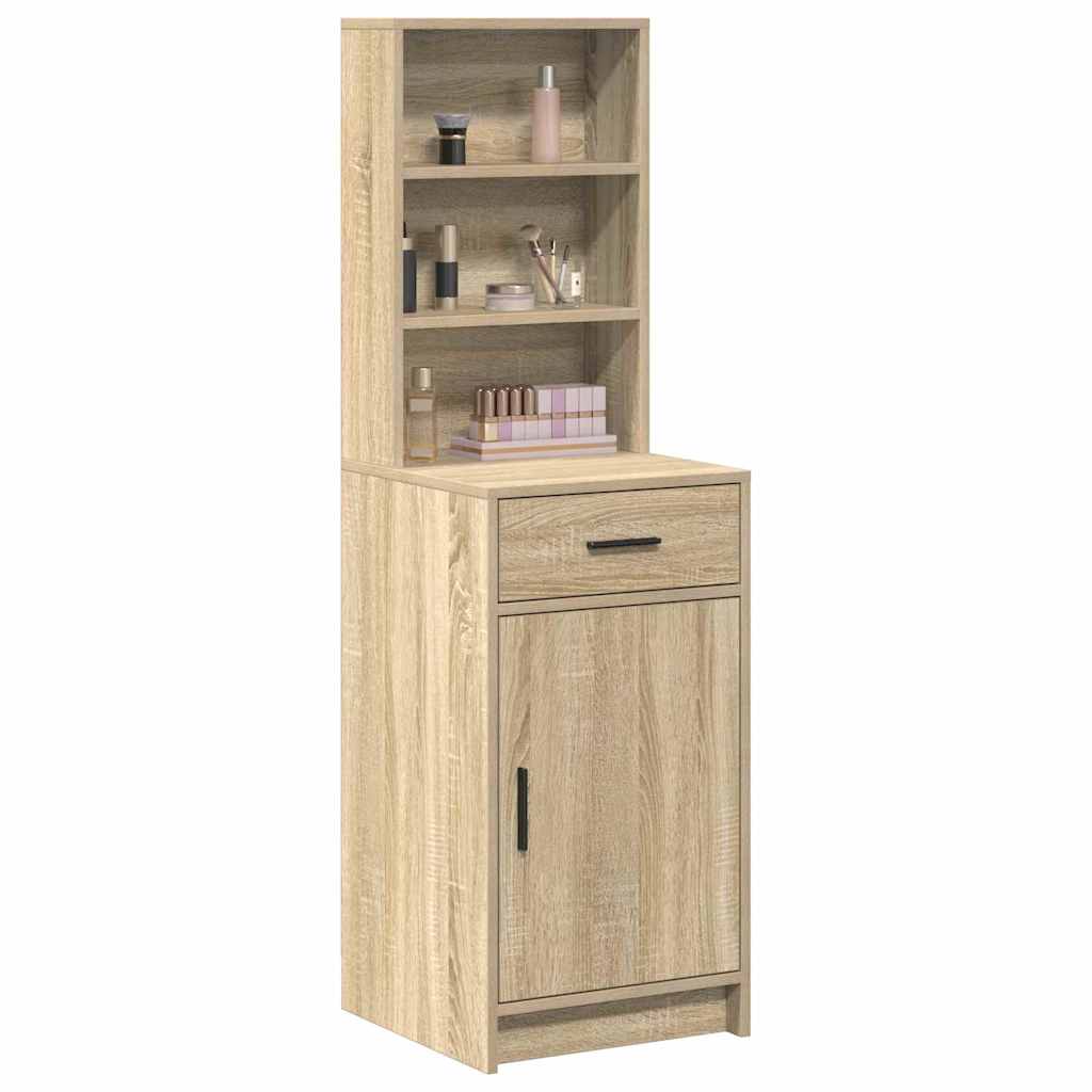 Highboard Sonoma-eg 40 x 40,5 x 135 cm Konstrueret træ