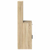 Highboard Sonoma-eg 40 x 40,5 x 135 cm Konstrueret træ