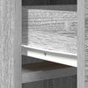Highboard Grå sonoma-eg 40 x 40,5 x 135 cm Konstrueret træ